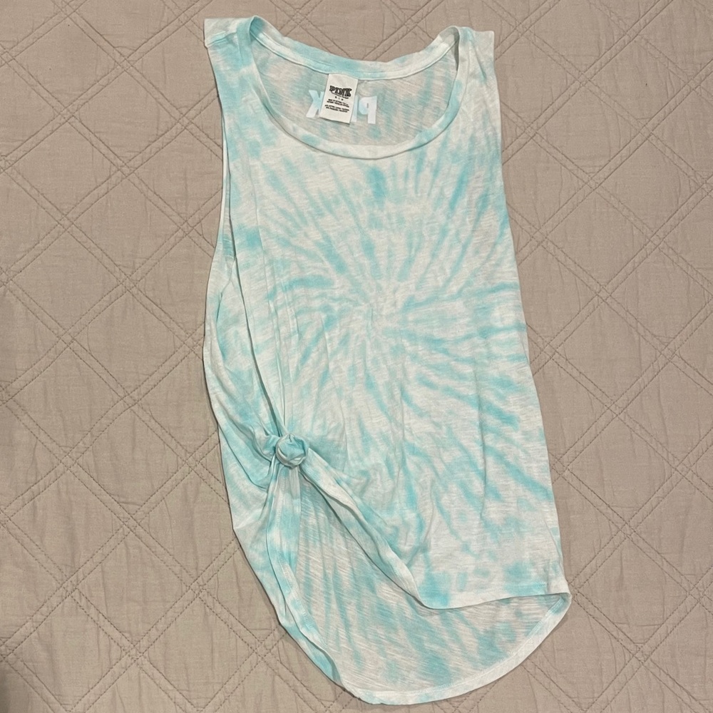 VS Pink tie dye tank top